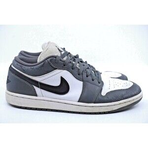 Air Jordan 1 Low 'Iron Grey' Men's Size 11  553558-152 Sneaker Low